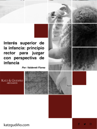 “Interés superior de la infancia: principio rector para juzgar con perspectiva de infancia”.