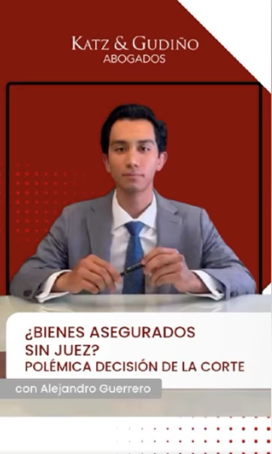 ¿Bienes Asegurados sin Juez?